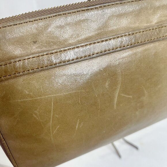 Rebecca Minkoff M.A.C. Taupe Leather Crossbody Bag Purse - Picture 9 of 12